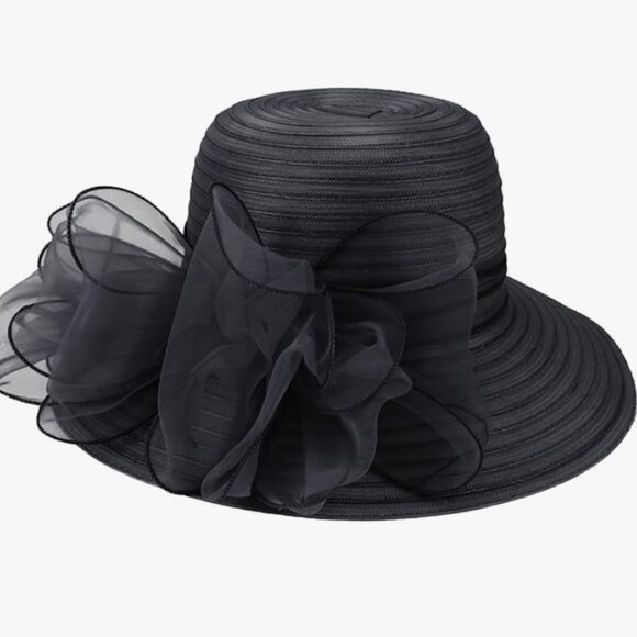 Kentucky Derby Church Dress Hat for Women Fuchsia Line